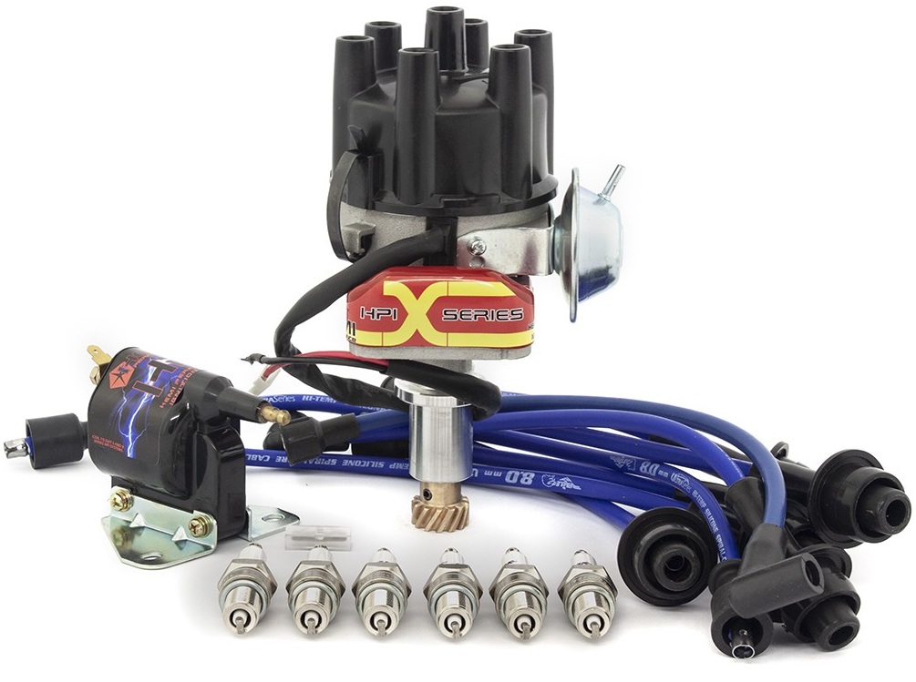 Hemi Performance HPI Type X electronic ignition conversion kit for the Chrysler Hemi 6